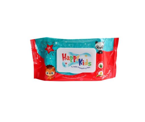 Toallitas Húmedas Happy Kids / 80 Uds
