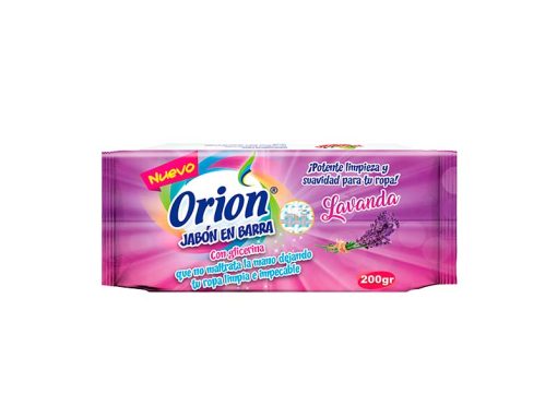 Jabón De Ropa Orión Lavanda/ 200 G