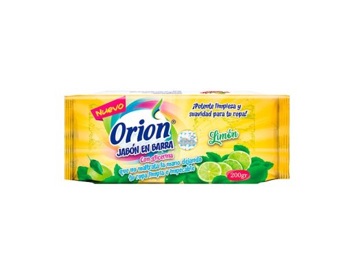 Jabón De Ropa Orión Limón / 200 G