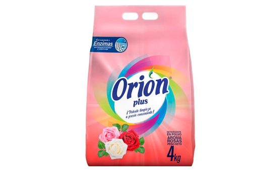 Detergente Orión Rosas / 4 Kg